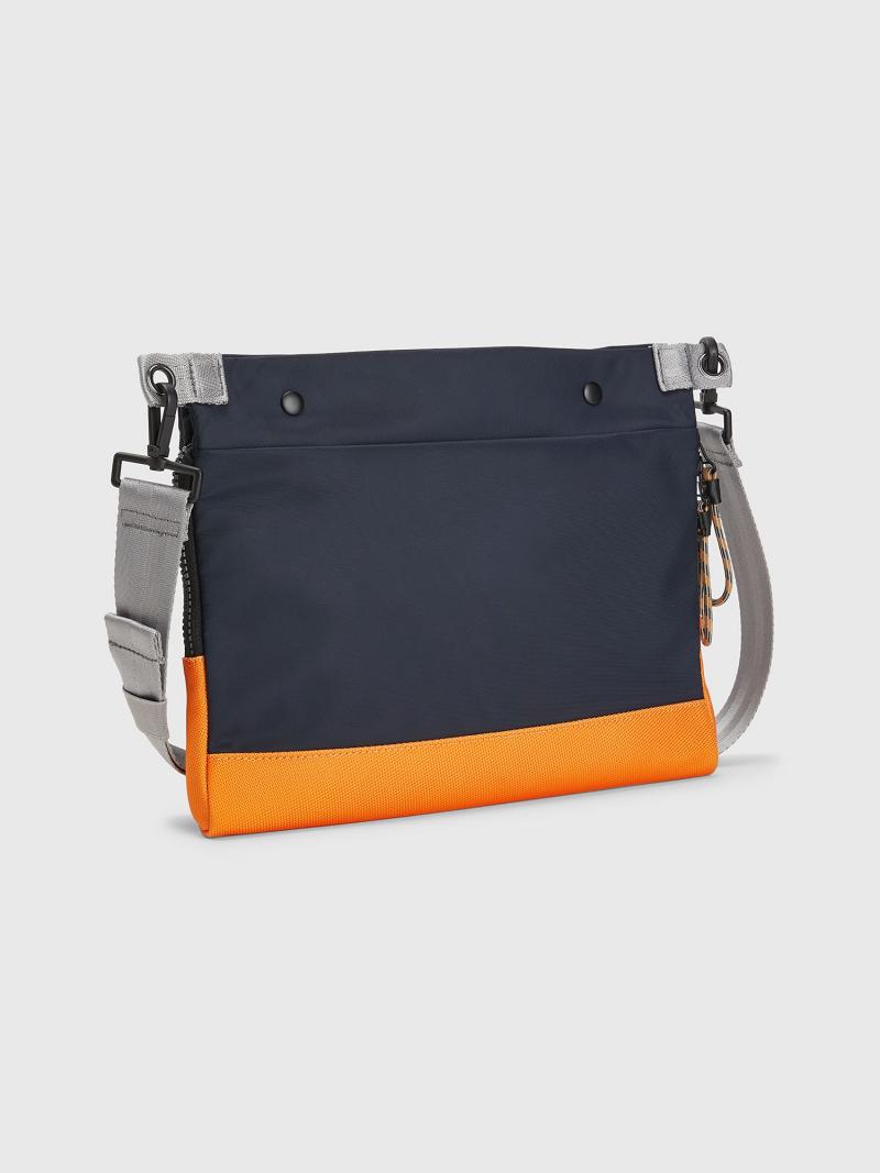 Férfi Tommy Hilfiger Utility Mini Messenger Táska Kék Színes | HU 1498HAP